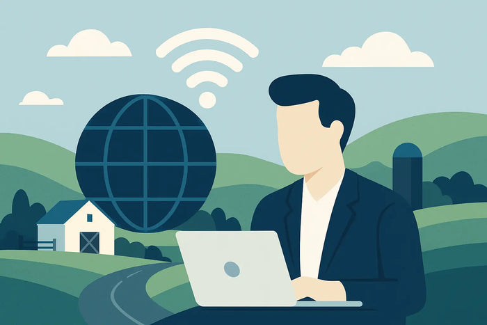 Rural Internet: Real Options Beyond City Limits